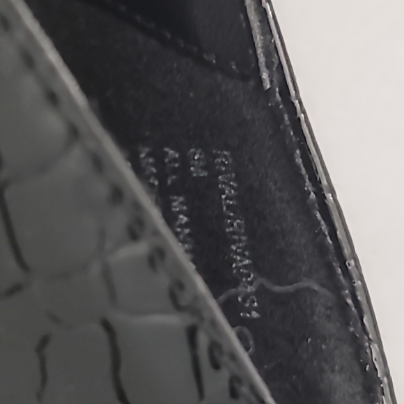 Steve Madden Rival Crocodile Embossed Wedge Pumps - Picture 9 of 9